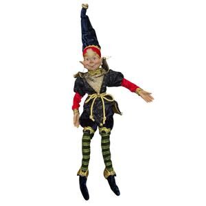 Robert Stanley for Hobby Lobby Decorative Holiday Posable  Elf